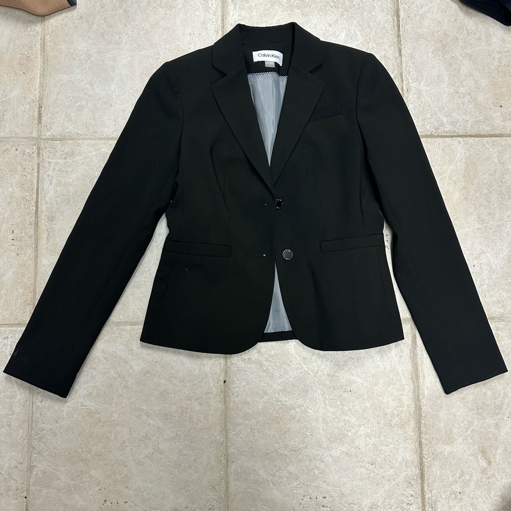 Calvin Klein Black Women's Blazer